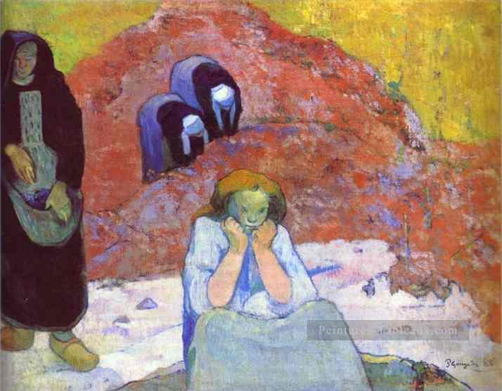La récolte des raisins à Arles Miseres humaines postimpressionnisme Primitivisme Paul Gauguin Peintures à l'huile